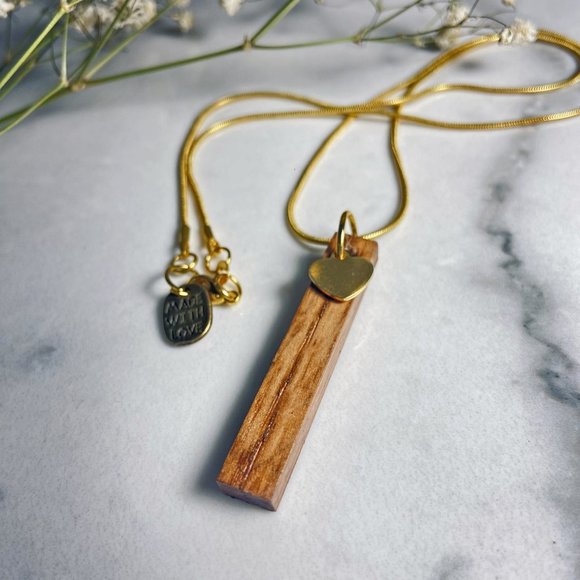 Handmade Heart Necklace - Picture 3 of 5